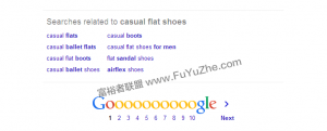Google女鞋相关搜索