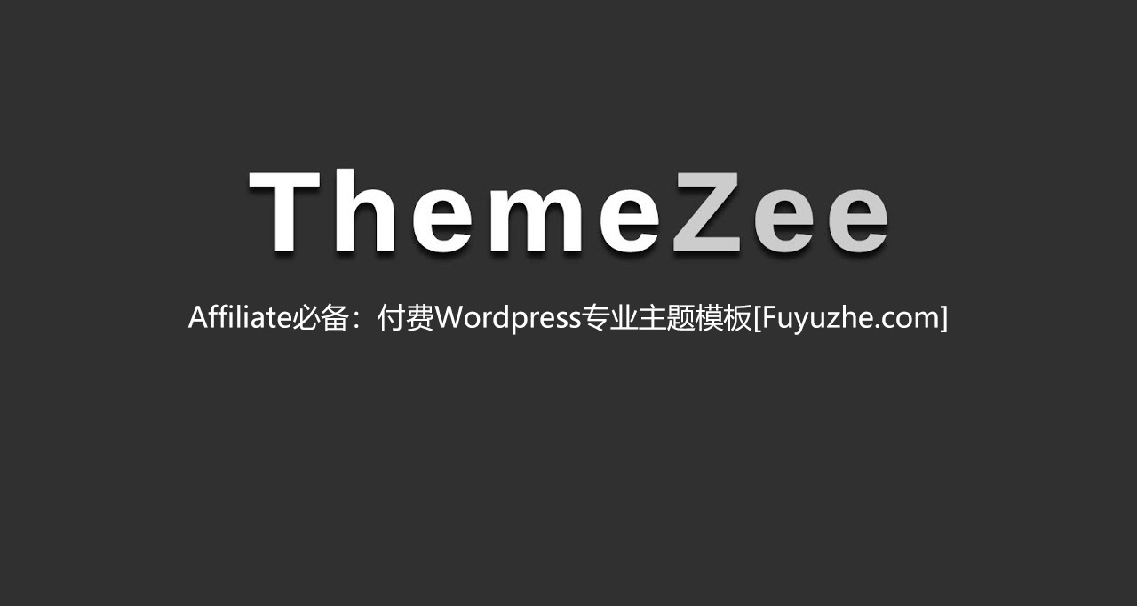 价值150$的Affiliate专业wordpress付费主题